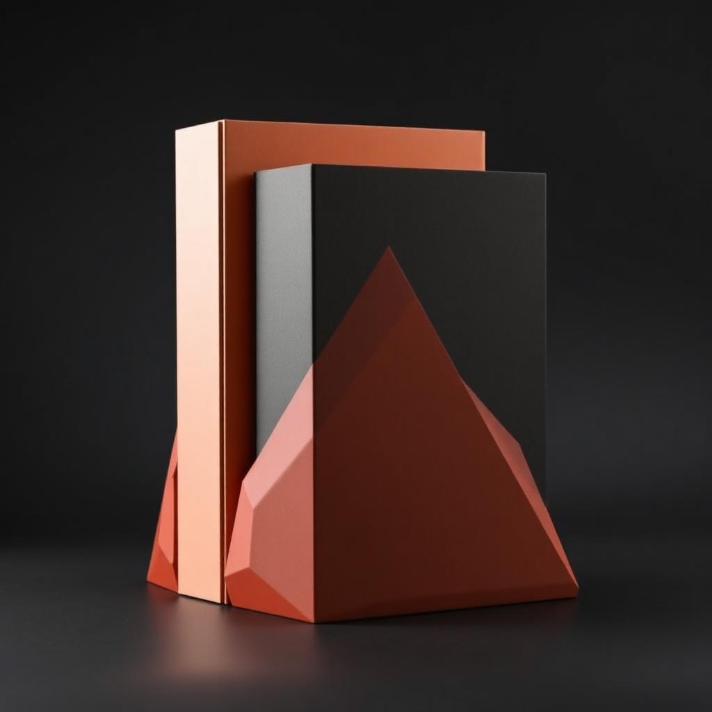 Low Poly Bookend